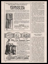 1926 D. W. Onan & Sons Minneapolis Minnesota Photo Safety Saws Vintage Print Ad