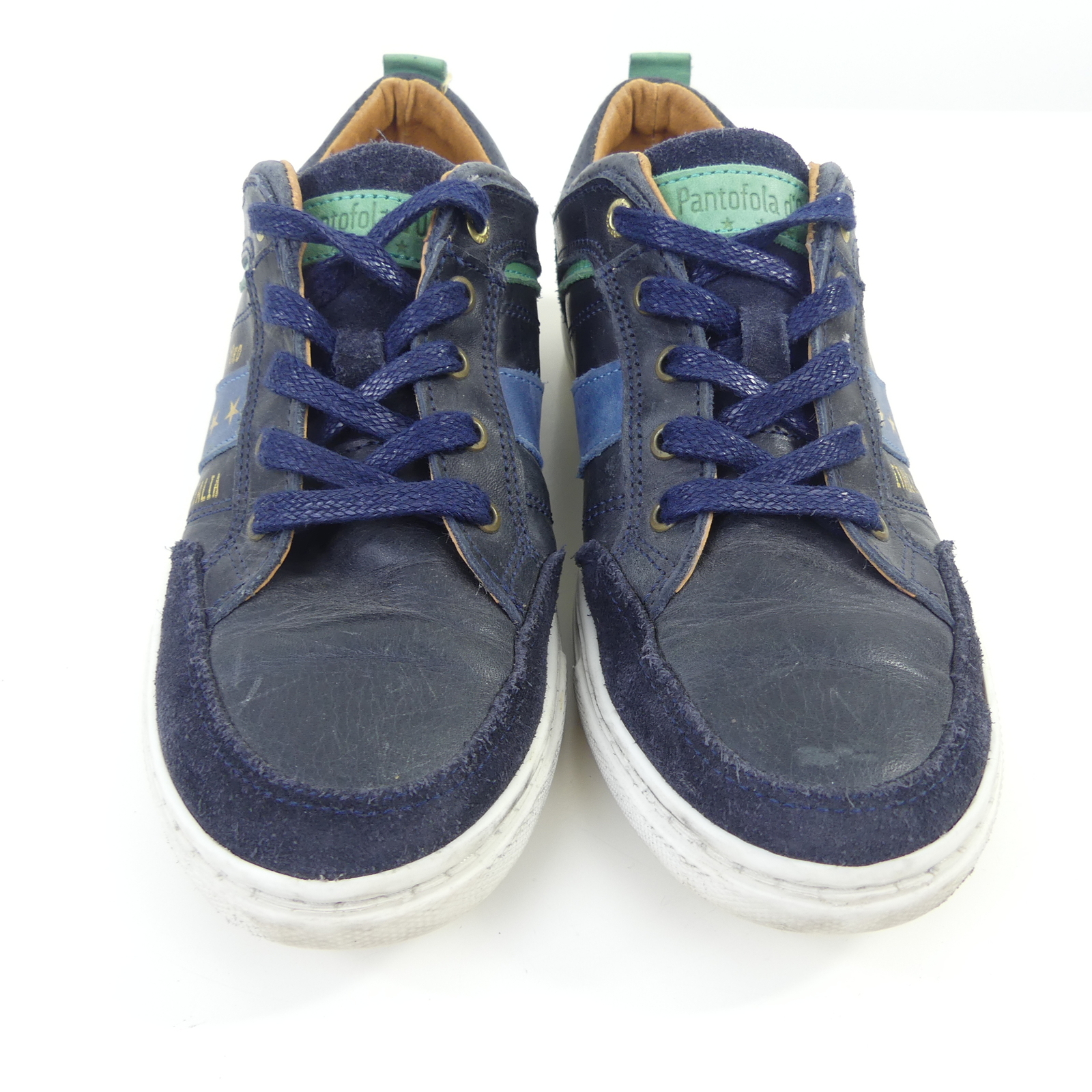 PANTOFOLA D’ORO PANTOFOLA DÓRO sneaker pelle bambino blu taglia 35