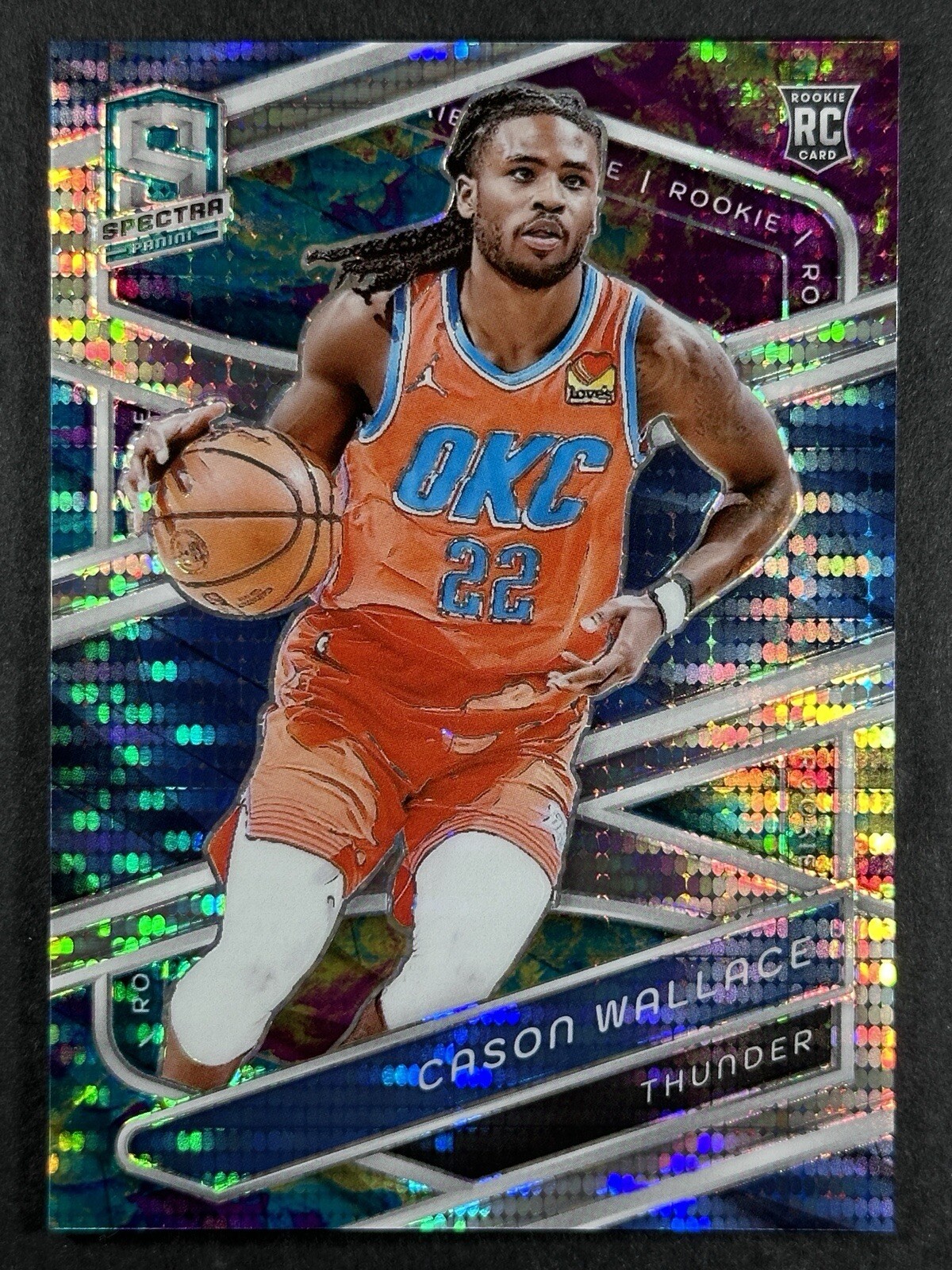2023-24 Panini Spectra Cason Wallace Rookie Celestial /125 #164 RC
