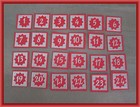 N°1 ♨️♨️♨️  24 Adventskalenderzahlen aus Tonpapier Adventskalender