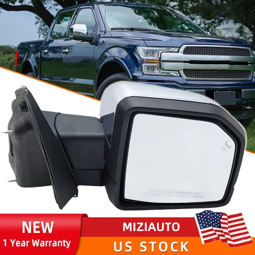 For 2015-2020 Ford F-150 F150 Right Side Mirror Power Signal Blind Spot 16 Pin