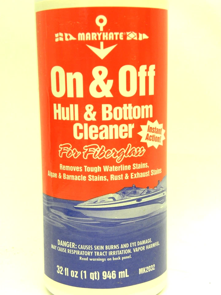 MaryKate On & Off Hull & Bottom Cleaner for Fiberglass Boat #MK2032 (32oz) 1 Qt - Image 4 of 4