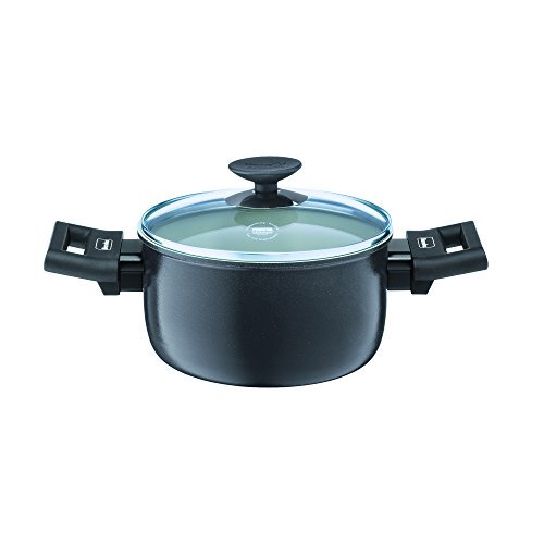 Berndes Alu Specials Smart Kochtopf mit Glasdeckel 16 cm Casseruola con Coperchi