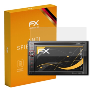 atFoliX 3x Displayfolie für Pioneer Avic-F940BT Schutzfolie matt&stoßfest Folie