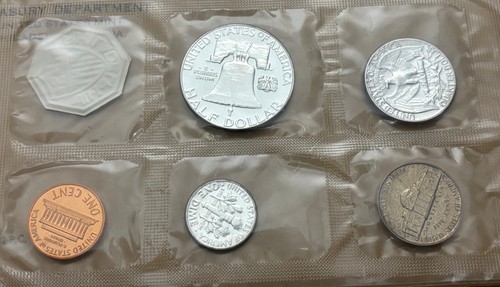 20 set lot 90% silver proof sets 1960 1961 1962 1963 1964 Franklins & Kennedys - 第 9/24 張圖片