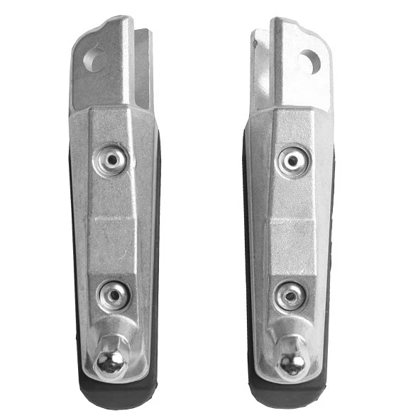 Reposapiés delanteros negros aptos para BMW F800ST 2004-2012 F800S 2004-2008 2007 Foto 3 de 3