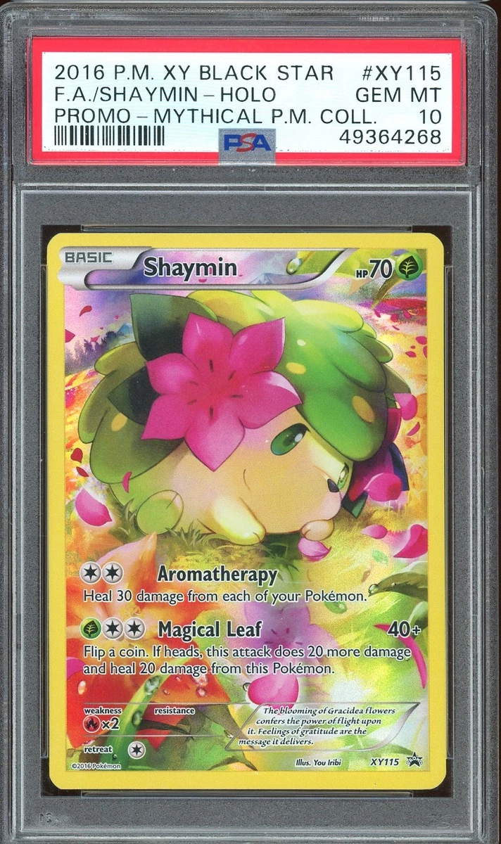 Shaymin Pokémon TCG Professional Sports Authenticator (PSA) Grade