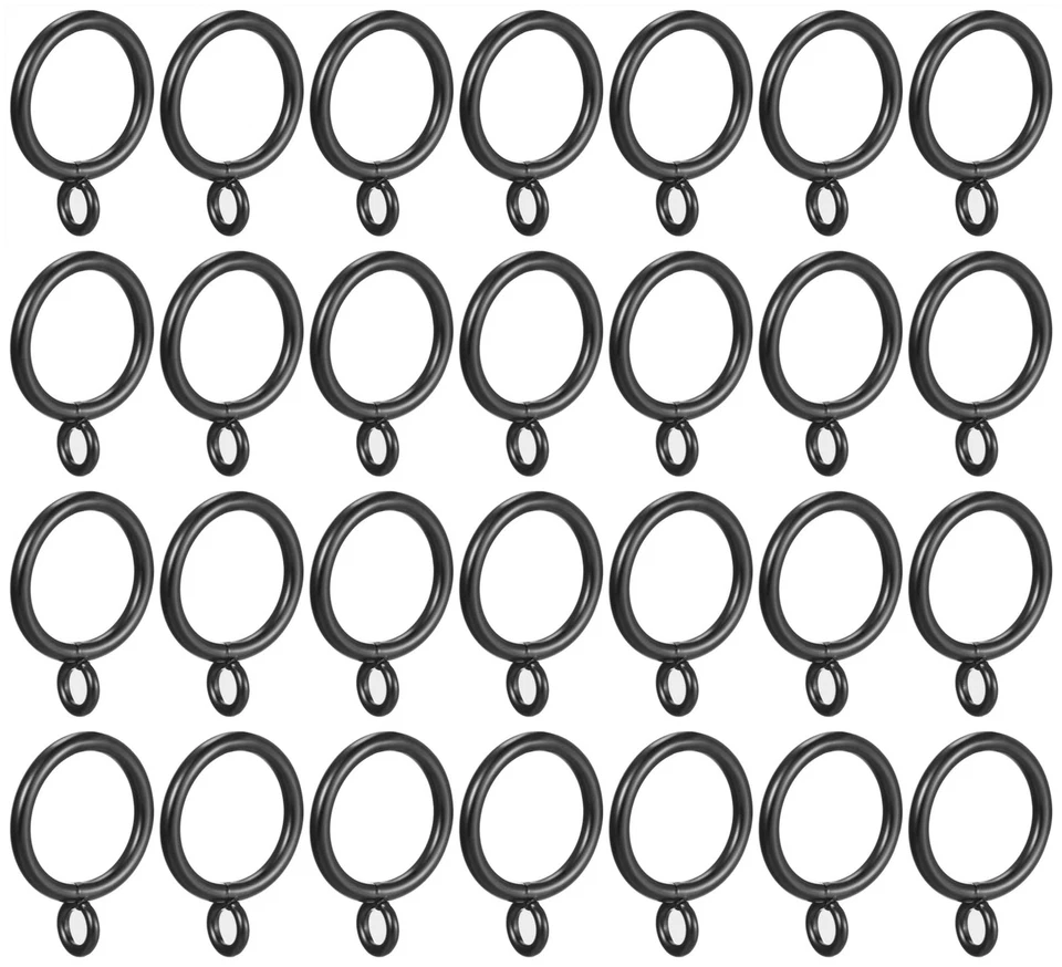 HD6038Q Paquete de 28 Anillos de Cortina para Cortinas, Anillos de Ojales, Diámetro Interior de 1,5 Pulgadas... Foto 2 de 4