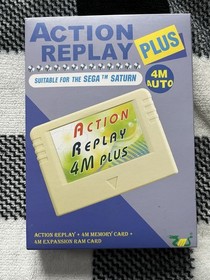 Action Replay 4M Plus Sega Saturn 