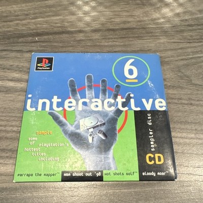Sony Interactive Sampler Disc 6 PS1 Demo Compilation T NTSC-U/C 1997 Sleeve
