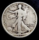 1917-S 50C Reverse Walking Liberty Half Dollar VG - 25201