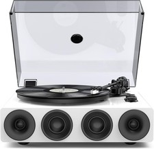 1byone Bluetooth Turntable HiFi w/ 36W Speakers 1-AD07US15 - Open Box