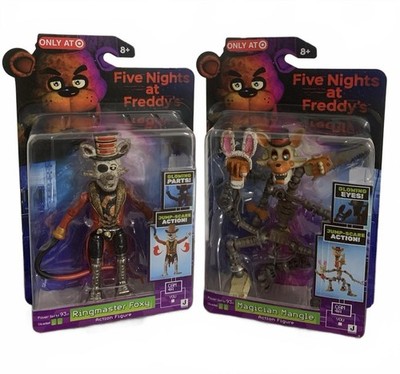 New FNAF Series 2 Magician Mangle Ringmaster Foxy Figures Five Nights Freddy's