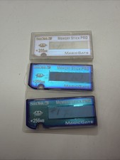 3 SanDisk 256MB Memory Stick Pro Card Magic Gate Lot Storage