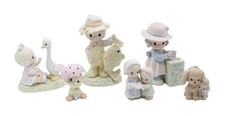 Precious Moments You Are My Once In A Lifetime Porcelain Figurines Lot Of 6