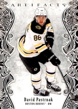 David Pastrnak 2025-26 Upper Deck Artifacts #78 Boston Bruins 85