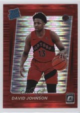 2021 Panini Donruss Optic Rated Rookie Red Pulsar Prizm David Johnson #193 qq1
