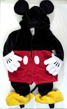 Disney Store Infant Mickey Mouse Plush Baby Halloween Costume 6-12 Months GREAT