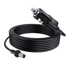 10FT Starlink Mini 12V Power Cable - 18AWG DC Adapter with Cigarette Lighter