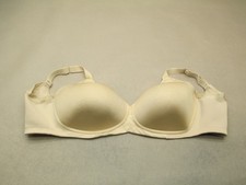 40DD Vanity Fair Womens Beige Lined Wireless Back Closure Opaque Demi Bra 11P