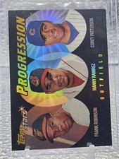 2000 Topps Stars #P9 Frank Robinson / Manny Ramirez / Corey Patterson