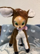 Vintage Rubber Face Plush Deer