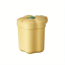 1Pc Flower Shape Desktop Trash Can,Household Cute Mini Bins, Bedroom Bathroom Tr