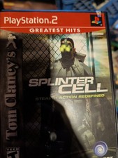 PS2 Splinter Cell Stealth Action Redefined Greatest Hits 2002 