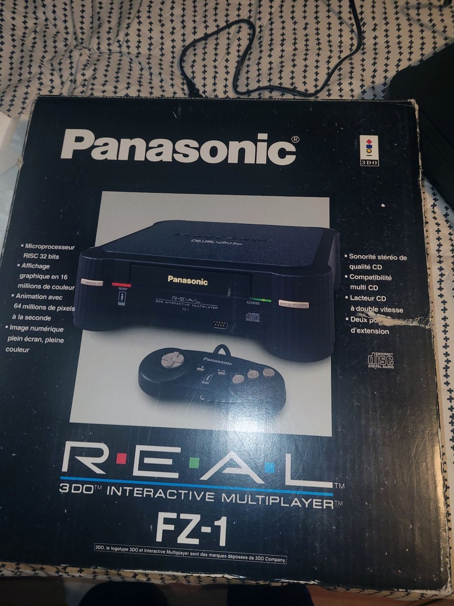 Panasonic FZ-1 R.E.A.L. 3DO Black Console for sale online | eBay