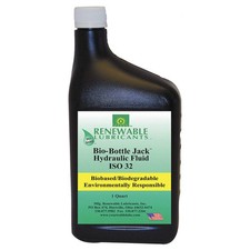RENEWABLE LUBRICANTS 81631 Biodegradable Hydraulic Fluid,1 qt 21A478