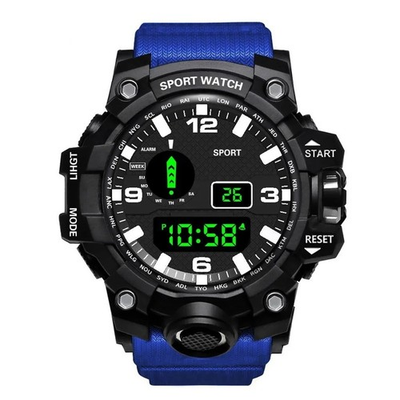 #ad #ad Men Waterproof Digital Sports Watch Military Tactical LED Backlight Wristwatch $5.49