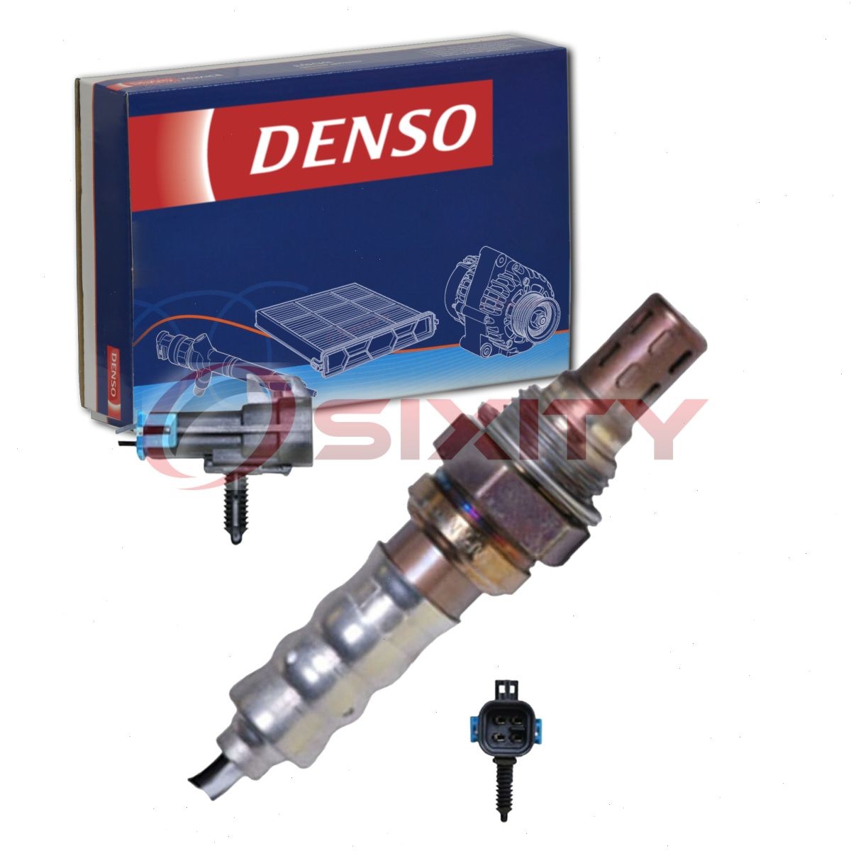 Denso Downstream Oxygen Sensor for 2008-2009 Hummer H2 6.2L V8 Exhaust oi