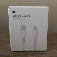 Apple USB-C to Lightning Cable 1m White Charging Data Sync Universal