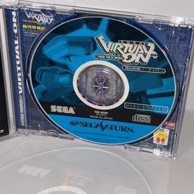 Cyber Troopers Virtual-On SEGA SATURN Japanese CIB w/ Spine Card