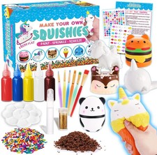 Insnug Squishy Toy Set   Kawaii Food Stress Relief, Unicorn, Ice Cream, Donut,