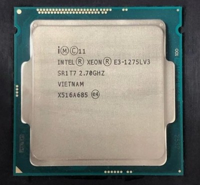 Intel Xeon E3-1275L V3 LGA 1150 CPU Processor OEM 2.7GHz SR1T7 4-Core 8M 45W