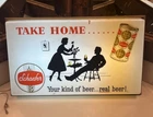 Schaefer “Your Kind Of Beer.. Real Beer” Lighted Sign 19” x 11” Vintage