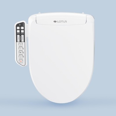 Bidet Toilet Seat Heated Adjustable Warm Water Wash Stainless Steel ATS-500