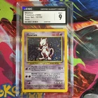 Mewtwo Base Set  (1999) 10/102 Unlimited Holographic Graded CGC MINT 9 🔥