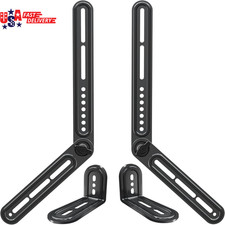 Soundbar Mount Bracket for Mounting above or under TV Fits Most of Sound Bars up