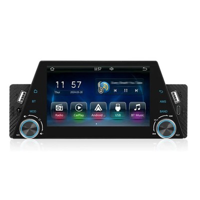 5-inch Single Din Car Multimedia Player Supports Mirror Link/Steering Wheel Cont