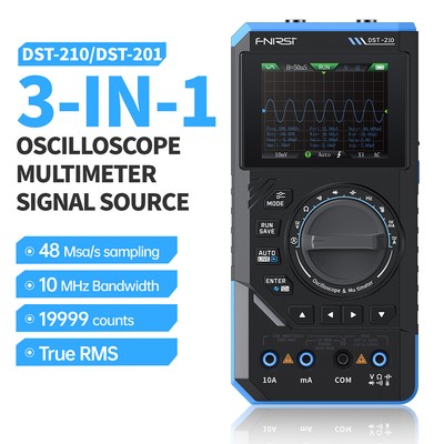 DST-210/DST-201 3-in-1 Handheld Digital Oscilloscope Multimeter Signal Generator
