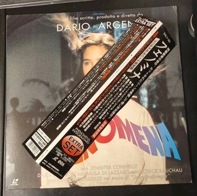 2 LASER DISC PHENOMENA - DARIO ARGENTO, JENNIFER CONNELLY, GOBLIN - W/OBI