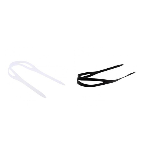 2 Stück Silikonband Ersatzband Maskenband Kopfband für Schwimmbrille Tauchbrille - Bild 5 von 7