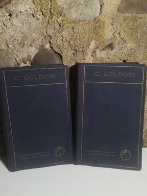 2 Vol. Ausgewähltes Theater Carlo Goldoni Vallardi Ed.   No Data