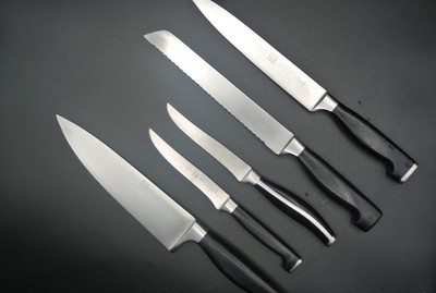 Pre-Owned ZWILLING HENCKELS Block 5 Pc Lot Four Star, 5 Star lot
