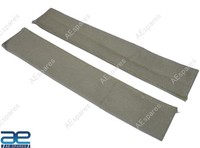 Paar Leinen Heckklappe Kette Abdeckung GrüN FüR Jeeps Willys CJ2A CJ3A CJ5 M38 @