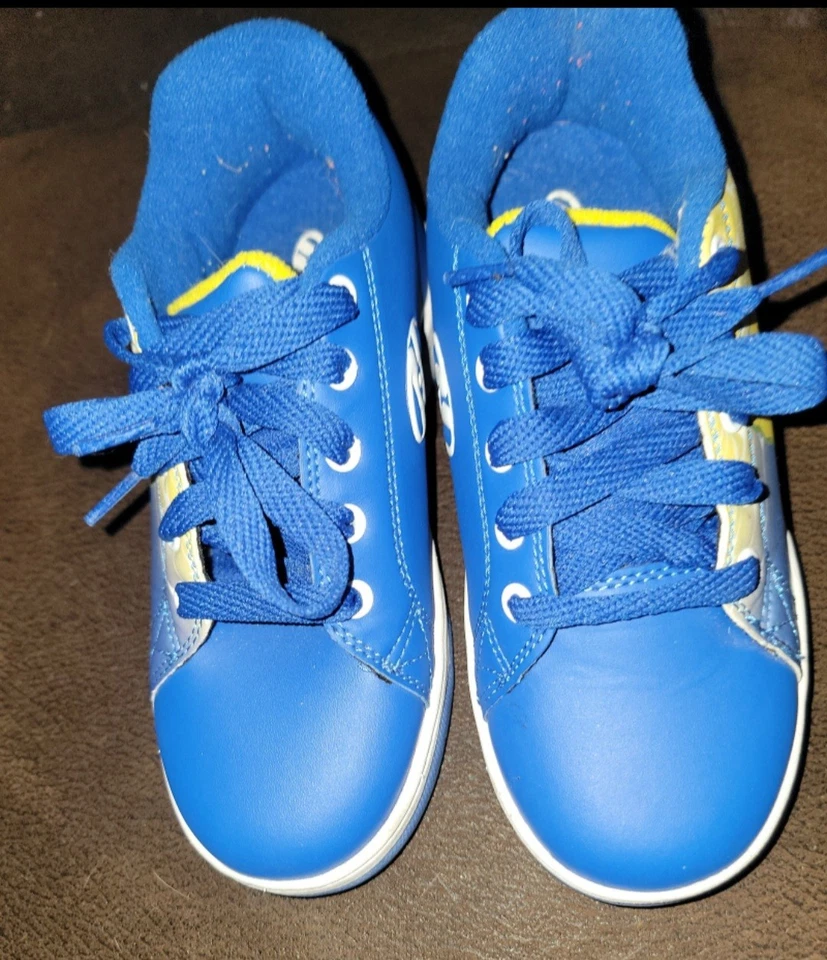 Bob Esponja Pantalones Cuadrados Tacones Zapatos de Skate Talla Juvenil 2 Se Ajusta Estilo Ruedas Pequeñas Foto 2 de 4