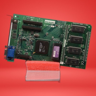 Diamond Stealth 3D 3000 FTUPCI30208 P/N 23030226-206 PCI Video Card