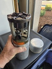 Vintage Military WWII 1945 Coleman 530 B46 Single Burner Stove Case and Funnel